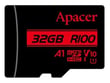 Карта пам'яті microSD APACER microSDHC (UHS-1) 32Gb class 10 V10 A1 R100MB/s(AP32GMCSH10UB-RA)