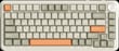 Клавіатура Ajazz AK820 MAX Flying Fish Switch RGB Wireless/Bluetooth/USB Beige (AK820MAX-FF-R)