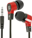 Дротові навушники DEFENDER Basic-619 Black/Red (63619)
