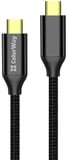 Кабель USB ColorWay Type-C - Type-C USB3.2 (20Gbps 4K PD100W) Gen2 5А 1м чорний