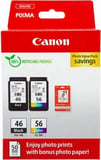 Картридж для принтерів Canon PG-46 + CL-56 + Paper (Multi Pack) (9059B003/9059B006)