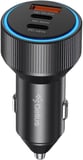 Автомобільний зарядний пристрій Gelius PowerRide GP-CC011 1USB + 2Type-C 60W (45W C1+ 15W A+C2) Black