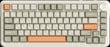 Клавіатура Ajazz AK820 MAX Flying Fish Switch RGB Wireless/Bluetooth/USB Beige (AK820MAX-FF-R)