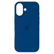 Чохол для смартфона МДА (Silicone Case logo) для Apple iPhone 17 (Синій)