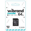 microSDXC(UHS-1)64Gb class 10 (ad SD) (WICDXU1/64GB-A)