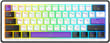 Клавиатура Hator Hellyberry HK60 wireless white-violet