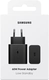 Мережевий зарядний пристрій Samsung 60W Power Adapter (w/o cable) Black (EP-T6010NBEGWW)