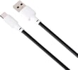 Кабель USB Gelius Full Silicon GP-UCN001C Type-C Black/White (1.2m) (18W)