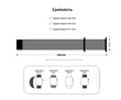 Ремінець для браслета ArmorStandart Sport Band (3 Straps) для Apple Watch 38/40/41mm Pale Pink (ARM65088)