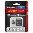 Карта пам'яті microSD Patriot microSDXC (UHS-1)LX Series 64Gb class 10