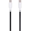 Кабель USB Gelius Full Silicon GP-UCN001CC Type-C to Type-C Black/White (1.2m) (60W)