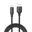 Кабель USB ColorWay USB - Apple Lightning (TPE embossed) 3А 1м чорний