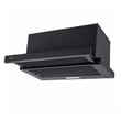 Витяжка вбудована Ventolux GARDA 60 BK (1100) LED 2S