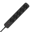 Мережевий фільтр ColorWay 10A/2500W (CCA-3G1MM) 5 розеток/5M Black