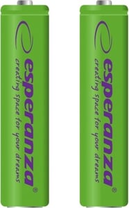 Аккумулятор ESPERANZA Ni-MH AAA 1000 mAh, 2шт (EZA101G) | Фото 1