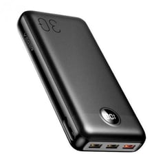 Аккумулятор VEGER Power Bank L30 30000mAh (черный) LCD Quick Charge PD20W | Фото 1