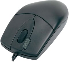 Миша A4TECH OP-620 USB Black | Фото 1