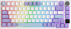 Клавиатура A-jazz AK820 Pro Flying Fish Switch Purple RGB USB/Wireless/Bluetooth UA Purple (AK82 | Фото 1
