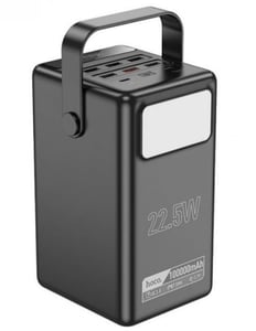 Акумулятор Hoco DB03 Endure 22.5W fully compatible PB/Lamp/100 000mAh Black | Фото 1