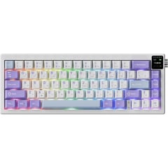 Клавіатура Ajazz AK650 Flying Fish Switch Purple RGB USB/Wireless/Bluetooth UA Purple (AK650-FF-PWB) | Фото 1