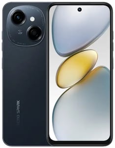 Смартфон TECNO Spark Go 1 (KL4) 6.67" 3/64ГБ, Startrail Black | Фото 1