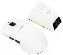 Мышь A-jazz AJ159 APEX Wireless/Bluetooth/USB White (AJM159-A-W) | Фото 1