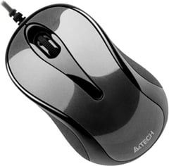 Миша A4TECH N-350 Black Red | Фото 1