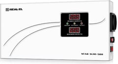 Стабилизатор напряжения REAL-EL STAB SLIM-500, White | Фото 1