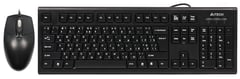 Комплект клавіатури та миші A4Tech KRS-8572 USB Black | Фото 1