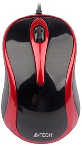 Мышь A4TECH N-360-2 Red Black | Фото 1