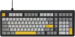 Клавиатура Ajazz AK980 MAX Magnetic Switch USB UA Black/Grey/Yellow (AK980-MAX-M-BGY) | Фото 1