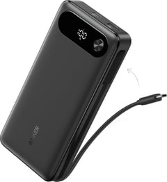 Аккумулятор ANKER PowerCore - 20000 mAh 87W PD Built-In USB-C Cable (Черный) | Фото 1