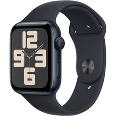 Умные часы Apple Watch SE 2024 GPS 44mm Midnight Aluminium Case with Midnight Sport Band - M/L | Фото 1