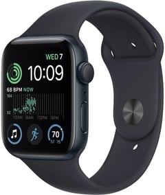 Смарт-годинник Apple Watch SE 2 44 Midnight Alum Midnight Sp/B | Фото 1