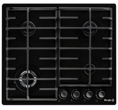 Газовая варочная поверхность BORGIO 6942-17 FFD Black Enamelled | Фото 1