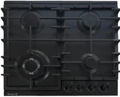Газова варильна поверхня BORGIO DR 6342-15 BLACK MATT ENAMELLED FFD | Фото 1