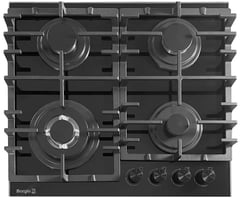 Газовая варочная поверхность BORGIO DR 6392-15 BLACK GLASS FFD | Фото 1