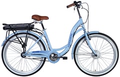 Электровелосипед Dorozhnik 26" ST eAQUAMARINE BH рама-17"350Вт темно-блак PANTONE 27з електроприв(ELB-D-26-256) | Фото 1