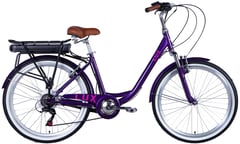 Электровелосипед Dorozhnik eLUX Vbr FR рама-17" 36B 13А*ч 500Вт сливовый (матовый) 2026(ELB-D-26-298) | Фото 1