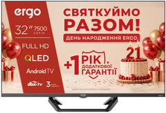Телевізор Ergo 32JFQ7500 | Фото 1