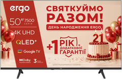 Телевізор Ergo 50JUQ7500 | Фото 1