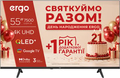 Телевізор Ergo 55JUQ7500 | Фото 1