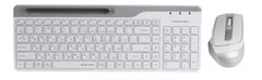 Комплект клавіатури та миші A4Tech FB2535C (Icy White) | Фото 1