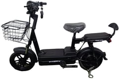 Велоскутер акамуляторний FORTE LUCKY-WS350 чорний (+Акумулятор 12V15A/12А 4шт) | Фото 1