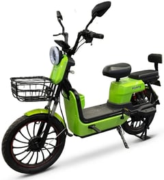 Электроскутер FORTE WIND зеленый (+Аккумулятор 12V20A/25А 5шт) | Фото 1