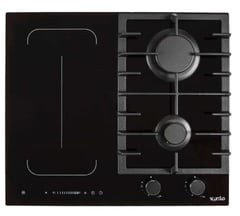 Комбинированная варочная поверхность Ventolux HG622 B9G CS FI (BK) | Фото 1