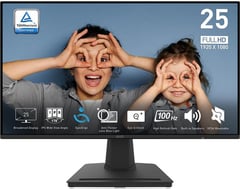 Монітор MSI 24.5" Pro MP252 IPS Black 100Hz(9S6-3PC9CT-001) | Фото 1