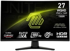Монітор MSI MAG 274CQF VA Black | Фото 1