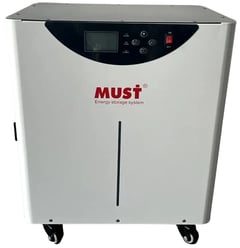 Зарядная станция Must 3000W, 3200Wh, 25.6V 50A, 120AH, LiFePO4 | Фото 1