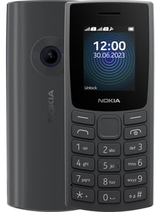 Мобильный телефон Nokia 110 DS 2023 Charcoal (1GF019FPA2C01) | Фото 1